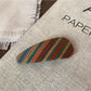 Beau - Vintage Striped Hair Clip