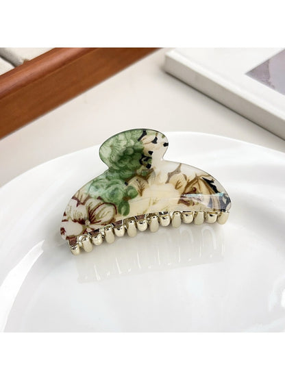 Beau - Spring Summer Floral Hair Claw Clip