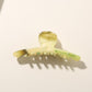 Beau - Glossy Marbled Wide Arc Hair Claw Clip