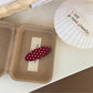 Beau - Oval Polka Dot Acetate Fiber Hair Clip
