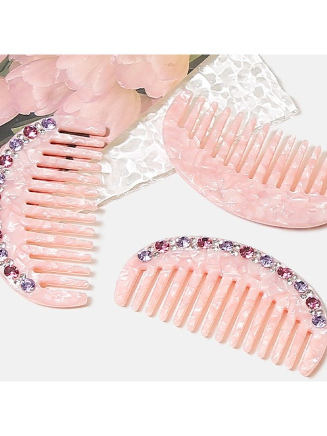Camerow - Elegant Rhinestone Hair Comb