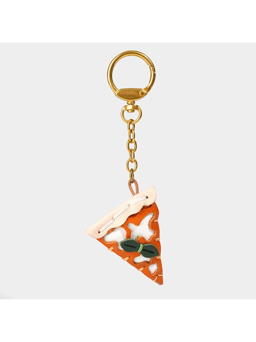 Keypus - Cute Pizza-Shaped Charm Keychain