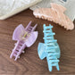 Beau - Macaron Half Moon Hair Claw Clip