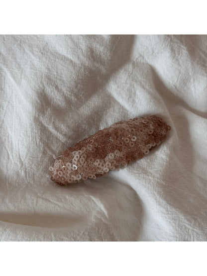 Beau - Irregular Sequin Oval Hair Clip