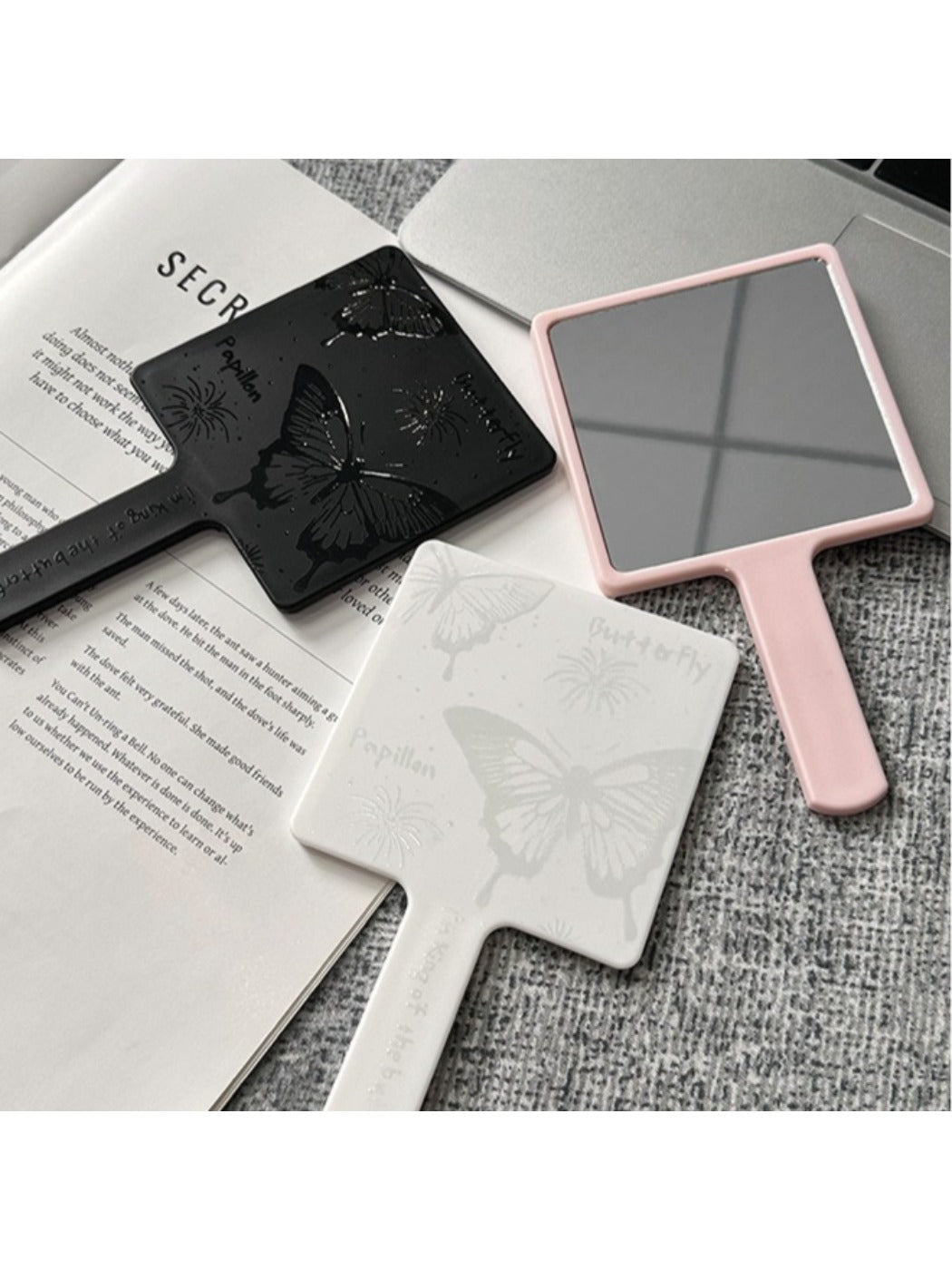 Mirroray - Butterfly Handled Vanity Mirror