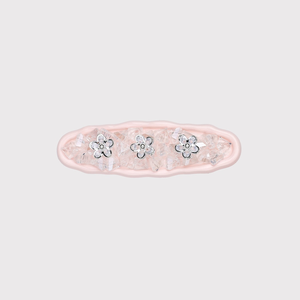 Beau - Sweet Pastel Floral Wavy Hair Clip