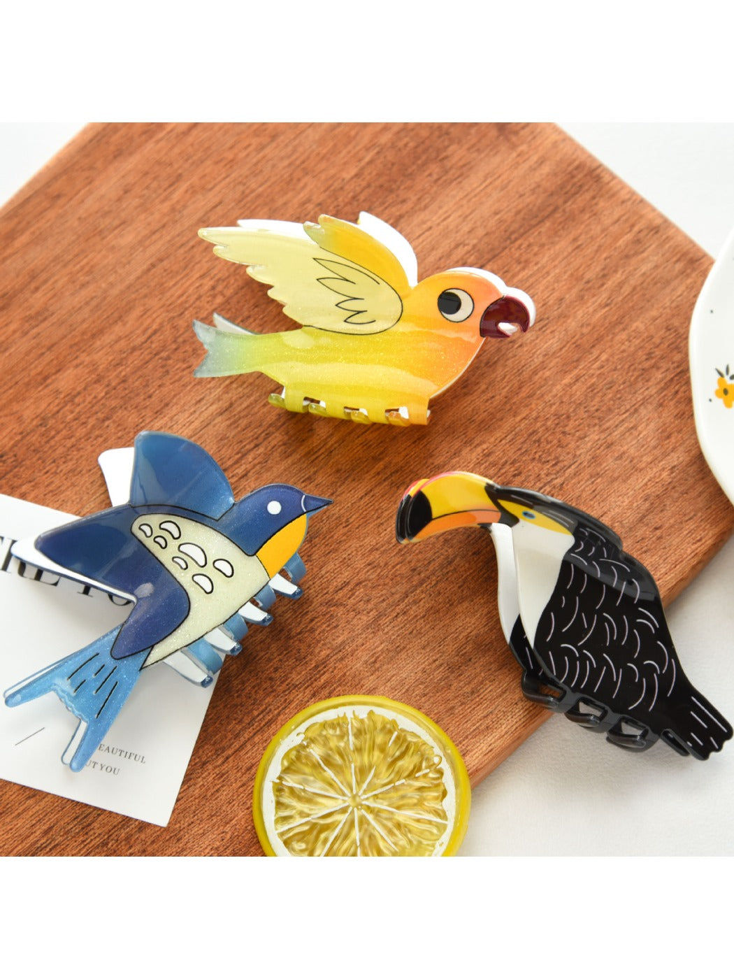 Beau - Parrot Swallow Shaped Hair Clip