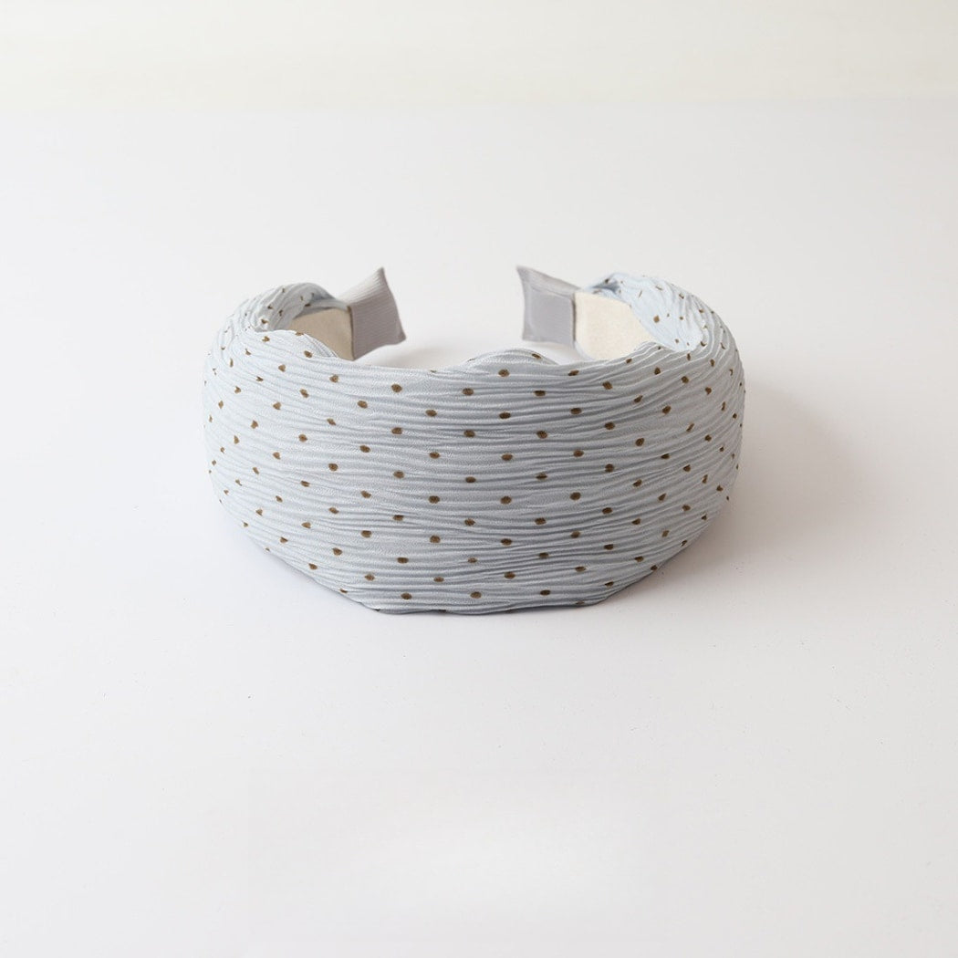 Gifty - Elegant Polka Dot Wide Headband