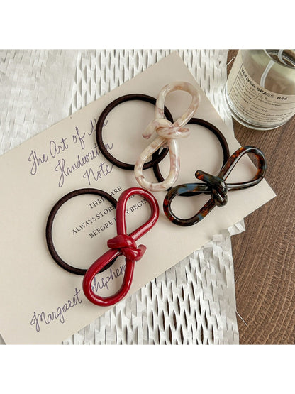 Gifty - Chic Acetate Bow Hair Ring