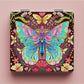 Mirroray - Colorful Floral Print Folding Mirror