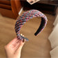Gifty - Cozy Knit Headband Color Block Design
