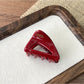 Beau - Triangular Openwork Hair Claw Clip