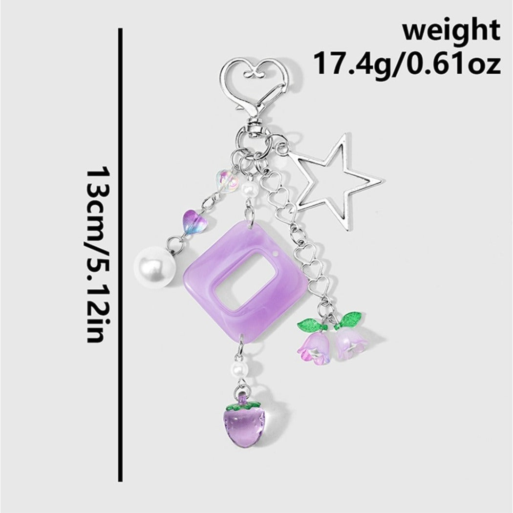 Keypus - Sweet Style Star Tulip Keychain