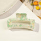 Beau - Floral Anti-slip Shark Hair Clip