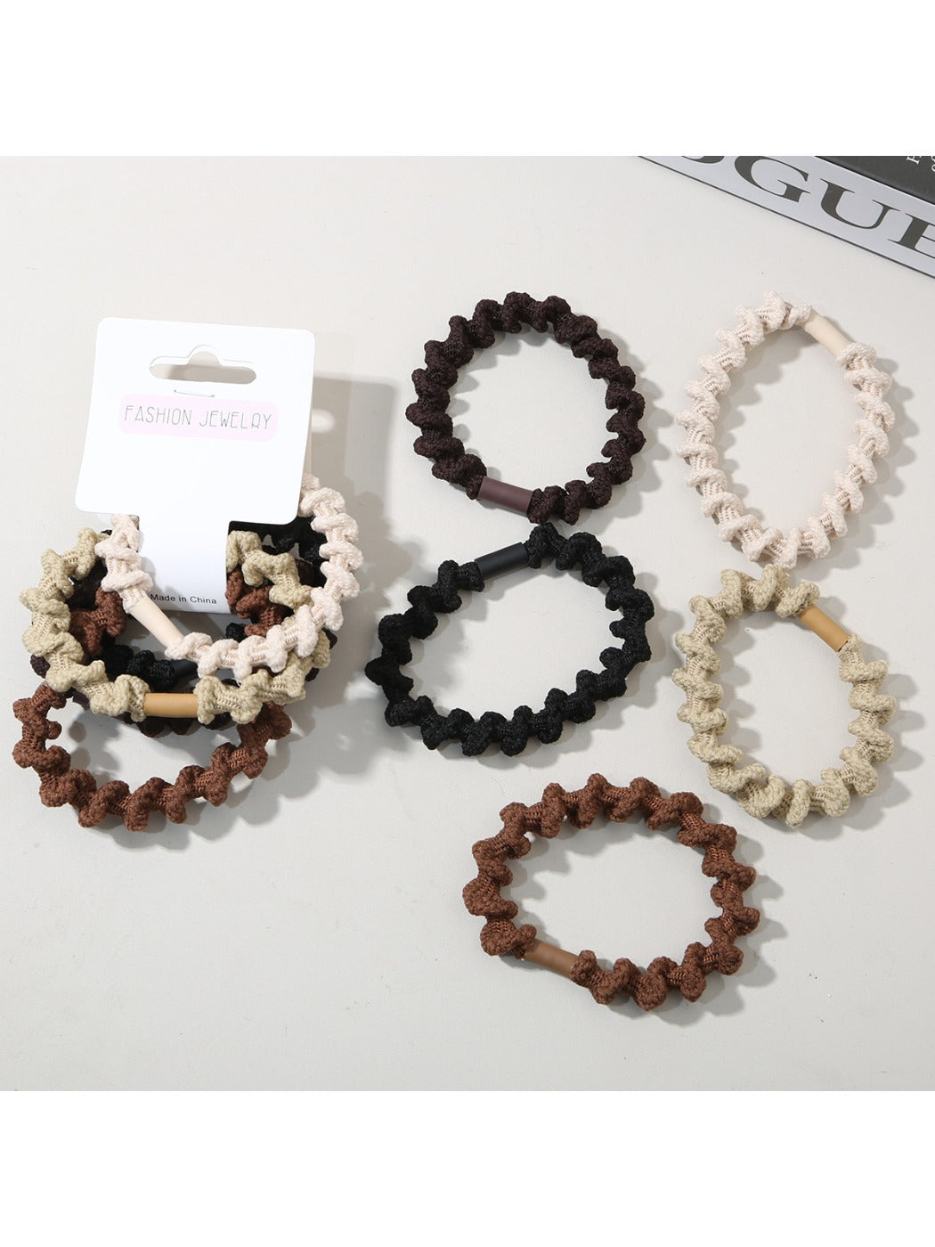 Gifty - Valentines Day Minimalist Hair Ties Set