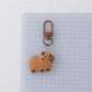 Keypus - Cute Cartoon Capybara Shaped Keychain