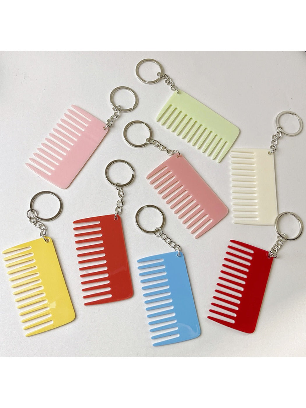 Keypus - Minimalist Comb Keychain Charm