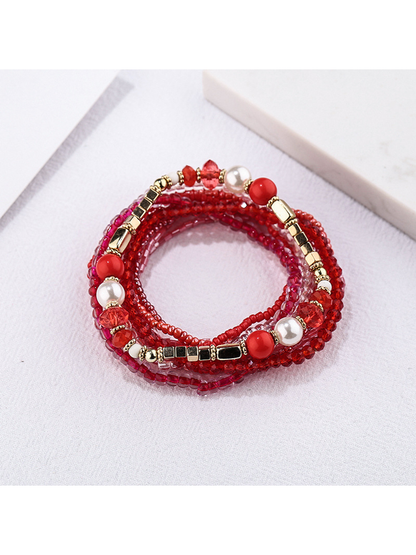 Lovra - Bohemian Multilayer Beaded Bracelet