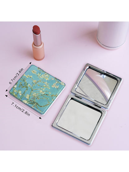Mirroray - Art Print Foldable Portable Makeup Mirror
