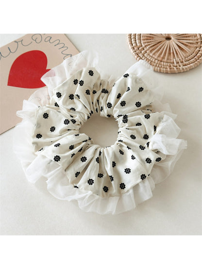 Gifty - Floral Lace Bow Hair Ties