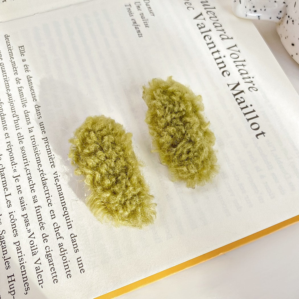 Beau - Sweet Style Plush Hair Clip Set