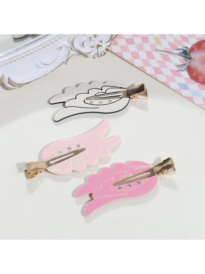 Beau - Angel Wing Side Bangs Plastic Hair Clip