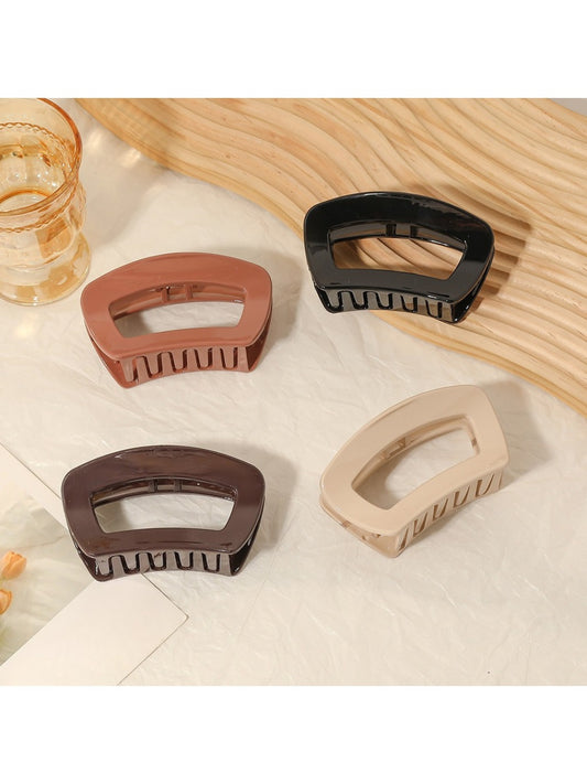 Beau - Artistic Solid Rectangle Hair Clip
