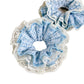Gifty - Double-layer Lace Plaid Hair Ring