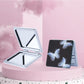 Mirroray - Butterfly Print Foldable Compact Makeup Mirror