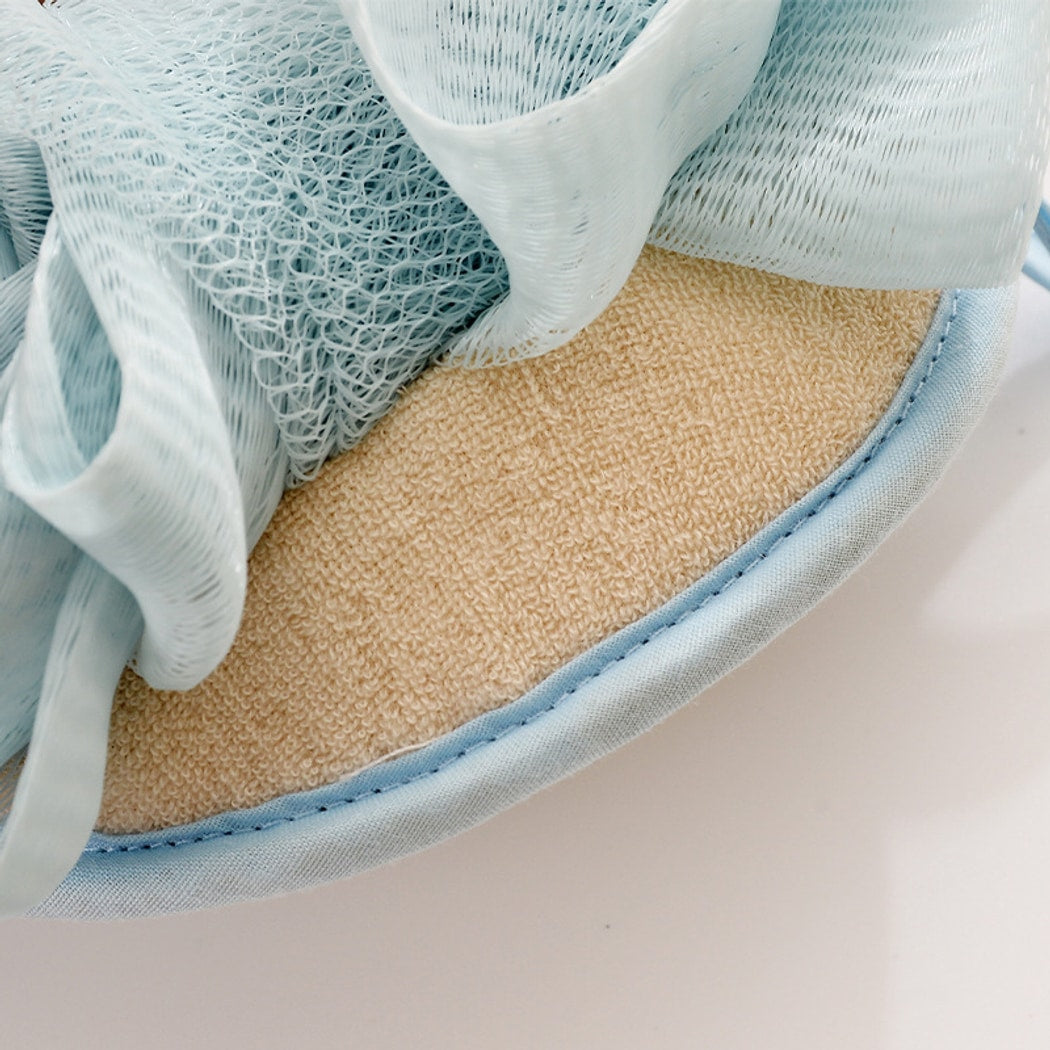 Papo - Cartoon Bear Embroidered Round Bath Pouf