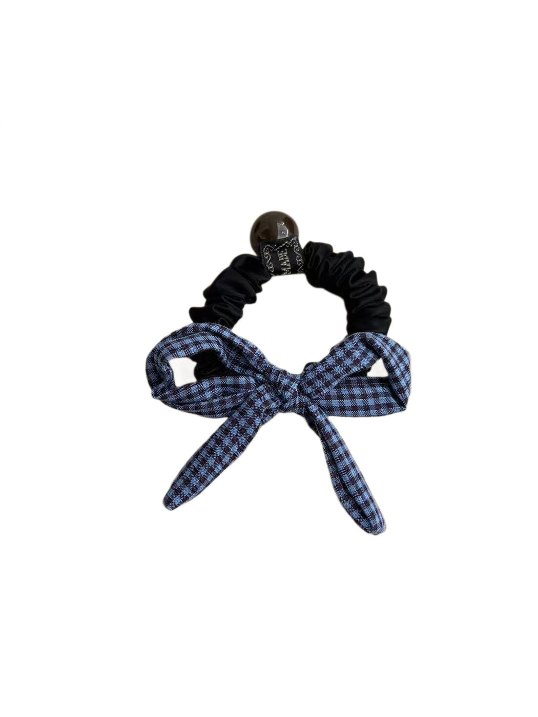 Gifty - Sweet Style Plaid Bow Decorative Scrunchie