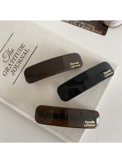 Beau - Rectangular Vintage Style Hair Clip