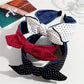 Gifty - Polka Dot Bow Wide Fabric Fashion Headband