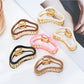 Beau - Minimalist Openwork Cloud Shaped Claw Clip