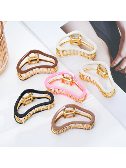 Beau - Minimalist Openwork Cloud Shaped Claw Clip