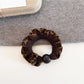 Gifty - Vintage Leopard Print Scrunchie