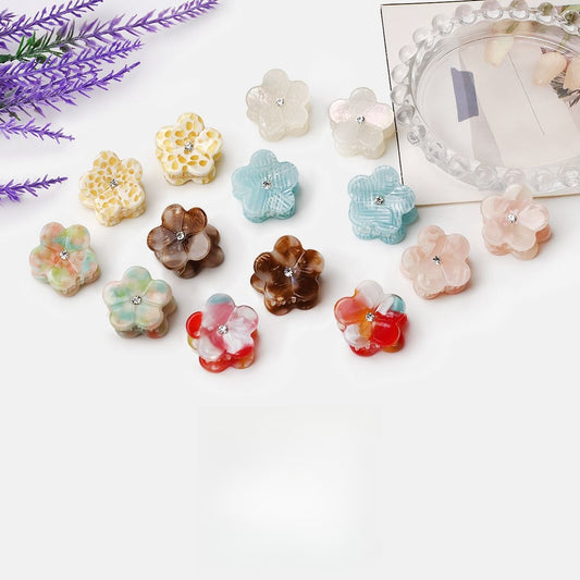 Beau - Sweet Floral Acetate Hair Accessory Claw Clip