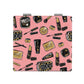 Mirroray - Cosmetics Theme Cartoon Print Compact Mirror