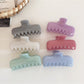 Beau - Glossy Square PC Alloy Hair Claw Clip