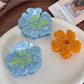 Beau - Large Acetate Flower Hair Clip High Ponytail
