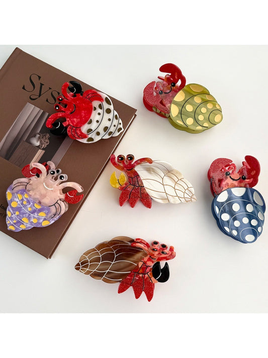Beau - Hermit Crab Shape Hair Clip