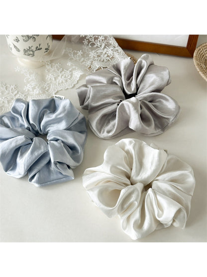 Gifty - Elegant Colorful Satin Hair Scrunchie