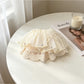 Beau - Ballet Style Lace Trim Bow Ponytail Hair Clip