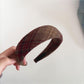 Gifty - Vintage Plaid Hair Hoop