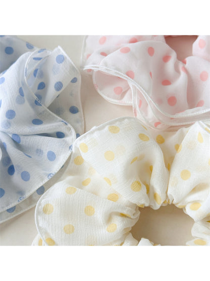 Gifty - Colorful Crinkle Dot Hair Ties