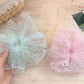 Gifty - Polka Dot Sheer Mesh Ponytail Scrunchie