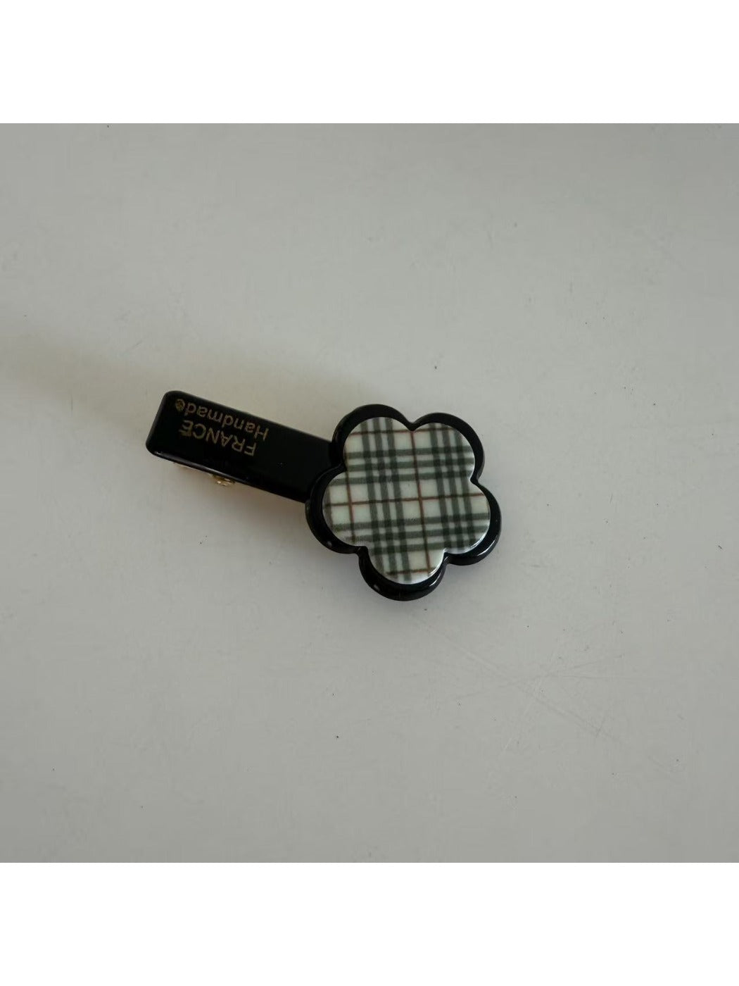 Beau - Elegant Plaid Hair Clip