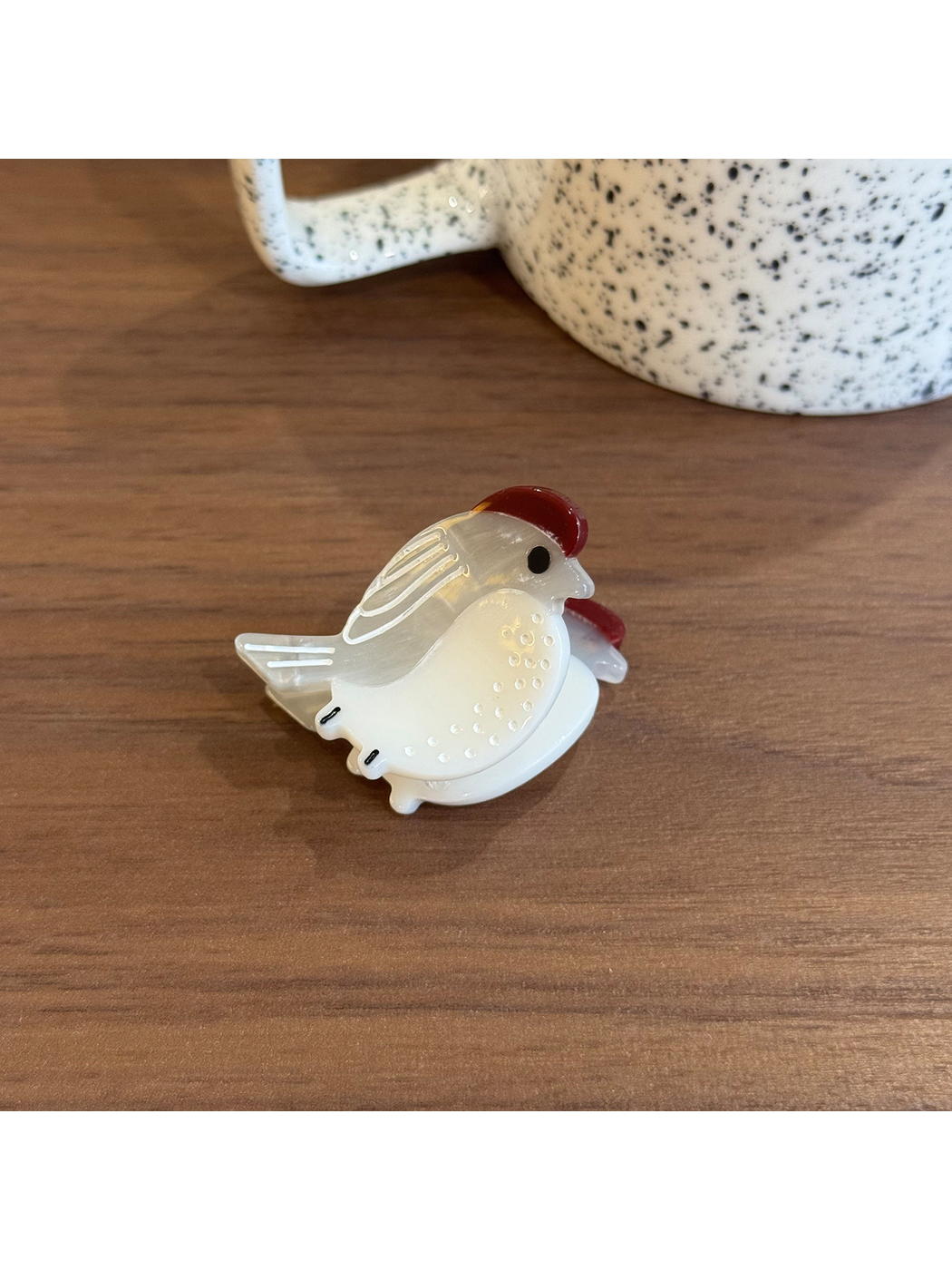 Beau - Cartoon Bird Acetate Claw Hair Clip