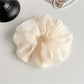 Gifty - Fluffy Sheer Fabric Mesh Look Scrunchie