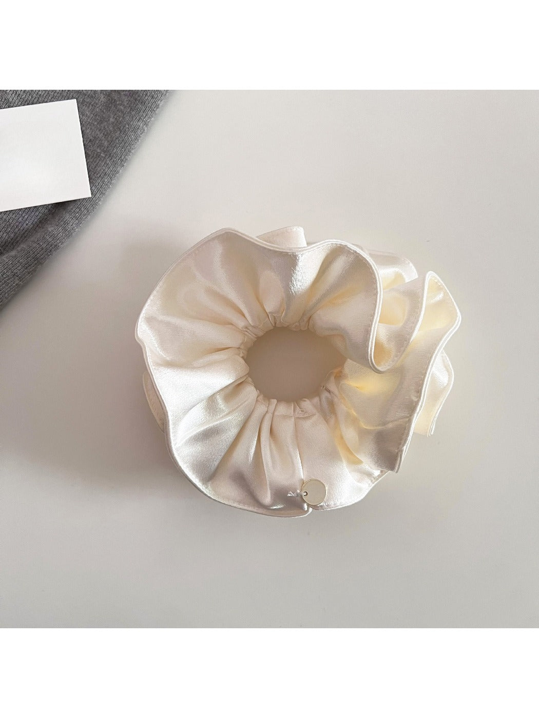 Gifty - Shimmery Double Layer Scrunchie Hair Tie